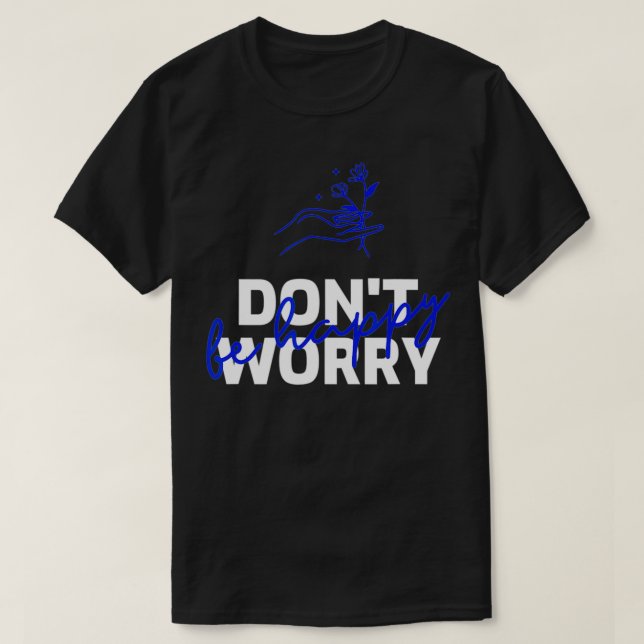 Lycka till, inspirationerande talesgåva t shirt (Design framsida)