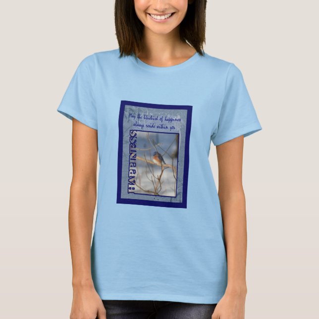 Lycka till, inspirerande t-shirt (Framsida)
