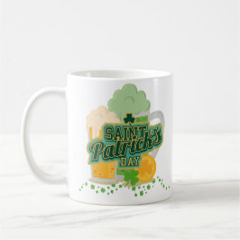 lycka till irländarna kaffemugg