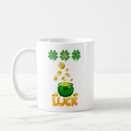 lycka till irländarna kaffemugg