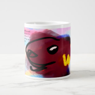 lycka till jumbo mugg