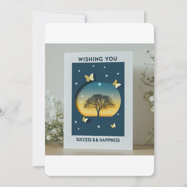 Lycka till-kort (Framsida)