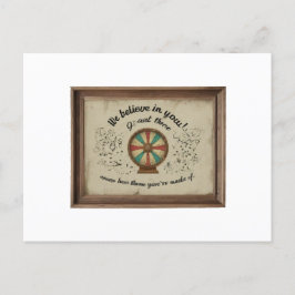 Lycka till-kort vykort