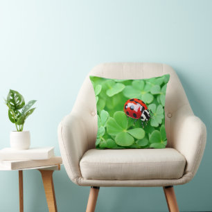 Lycka till Ladybug Kudde