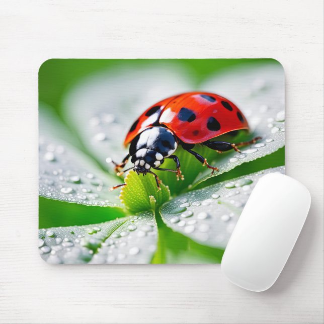 Lycka till Ladybug Musmatta (Med mus)