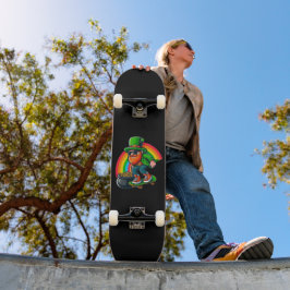 Lycka till Leprechaun Mini Skateboard Bräda 18,5 Cm