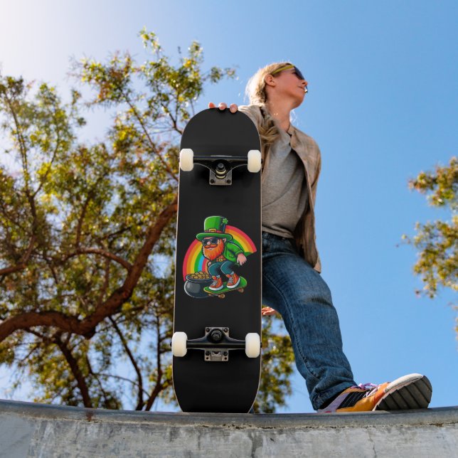 Lycka till Leprechaun Mini Skateboard Bräda 18,5 Cm (Utomhus 1)