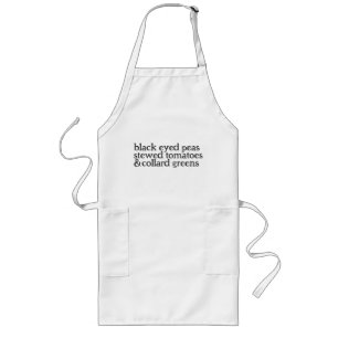 Lycka till Long Apron Långt Förkläde