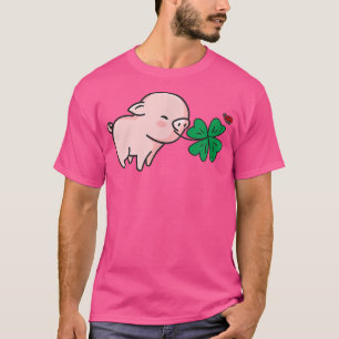 Lycka till - Lucky Charm Piglet Gris Ladybird Four T Shirt