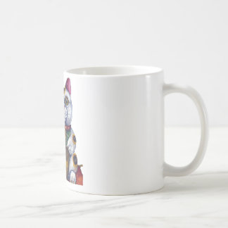 Lycka till Maneki Neko Kaffemugg