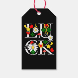 Lycka till Märkre Presentetikett