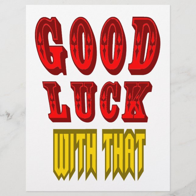 Lycka till med det (Framsida)