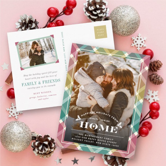 Lycka till med det nya foto för hemmet med Flytta Helg Vykort (Skapare uppladdad)