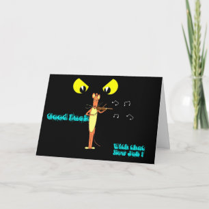 lycka till, med det nya jobbet! kort