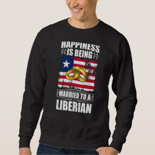 Lycka till med en liberal i Liberia Lång Ärmad Tröja