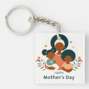 Lycka till mors dag - en mammas kärleksfulla famn