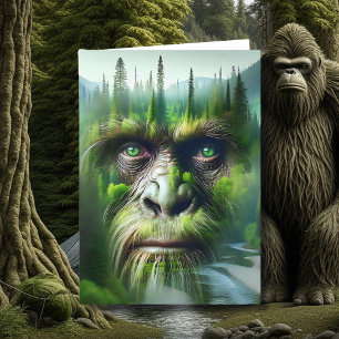 Lycka till på din Bigfoot-jakt Kort