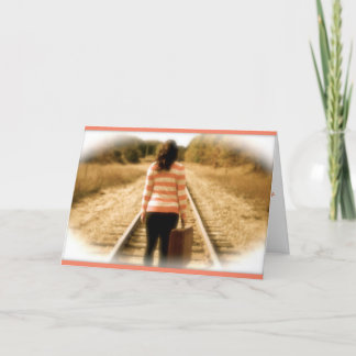 Lycka till på din nya resa kort