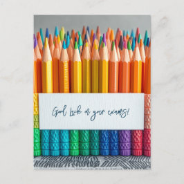 Lycka till på dina skolprov vykort