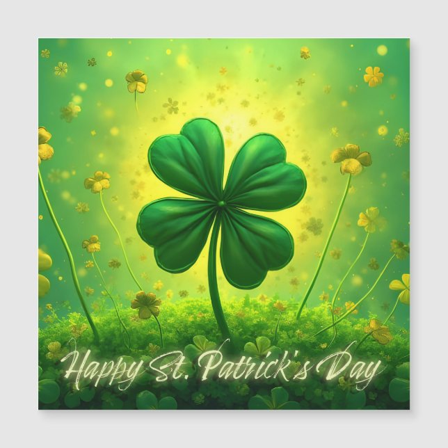 Lycka till på St. Patricks dag (Framsida)