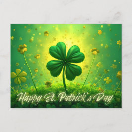 Lycka till på St. Patricks dag Helg Vykort