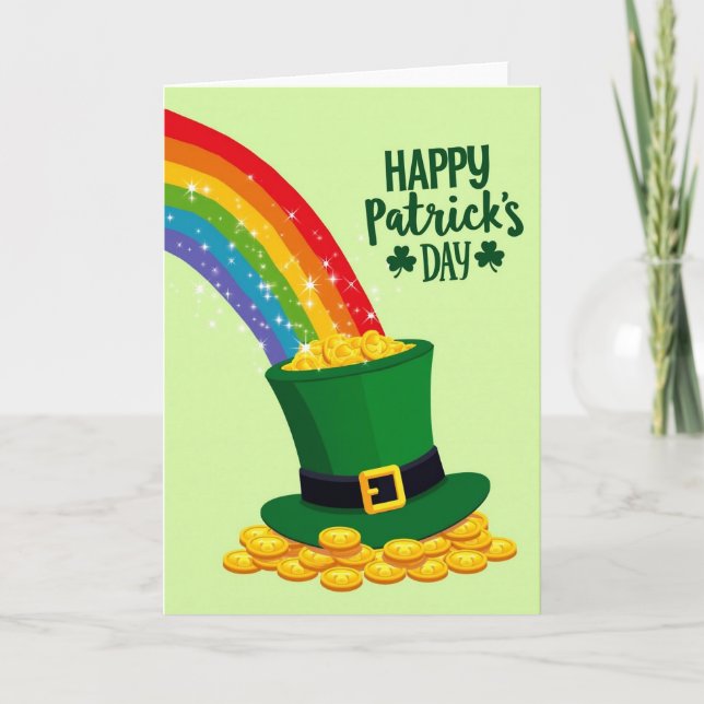 Lycka till på St. Patricks dag-kort Kort (Framsida)