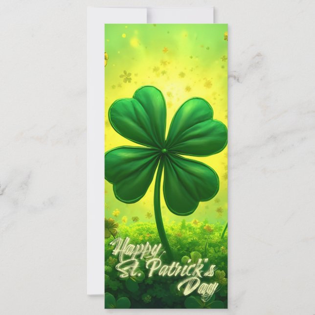 Lycka till på St. Patrick's Day (Framsida)