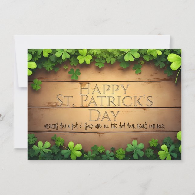Lycka till på St. Patrick's Day 🍀 (Framsida)