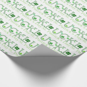 Lycka till på St. Patrick's Day Presentpapper