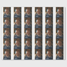 Lycka till pensionen lägg till namn foto års tjäns presentpapper