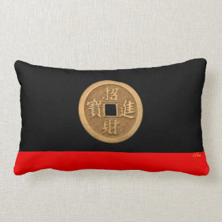 LYCKA TILL PILLOW CHINESE COIN - ARA PILLOW LUMBARKUDDE