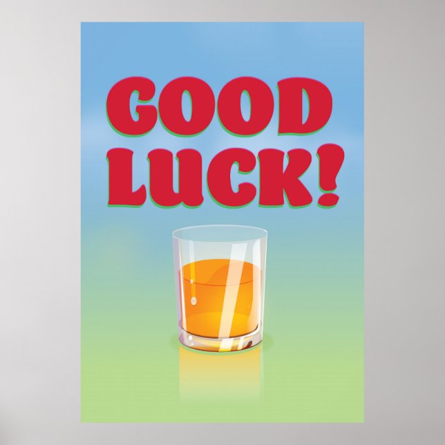 Lycka till! poster (Framsidan)