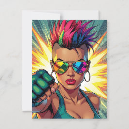 Lycka till Pride! LGBTQIA+ Månad Vykort