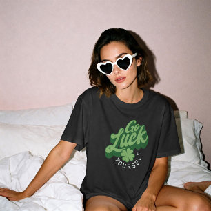 Lycka Till Själv St. Patricks Day T Shirt