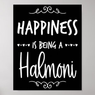 Lycka till som halmoni Korea-mormor Poster