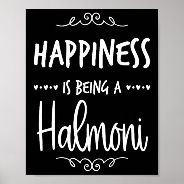 Lycka till som halmoni Korea-mormor Poster (Framsidan)
