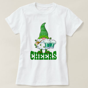 Lycka till St. Patrick's Day Tomte T-Shirt