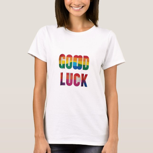 LYCKA TILL T SHIRT (Framsida)