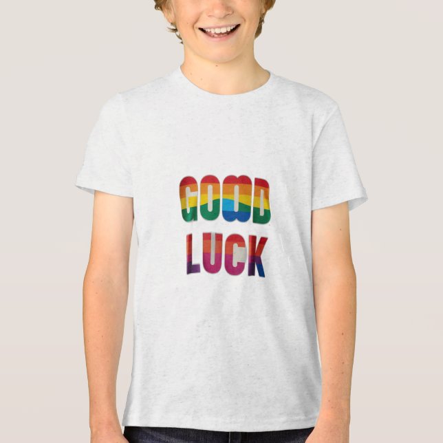LYCKA TILL T SHIRT (Framsida)