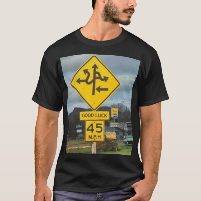 Lycka till tee shirt (Framsida)