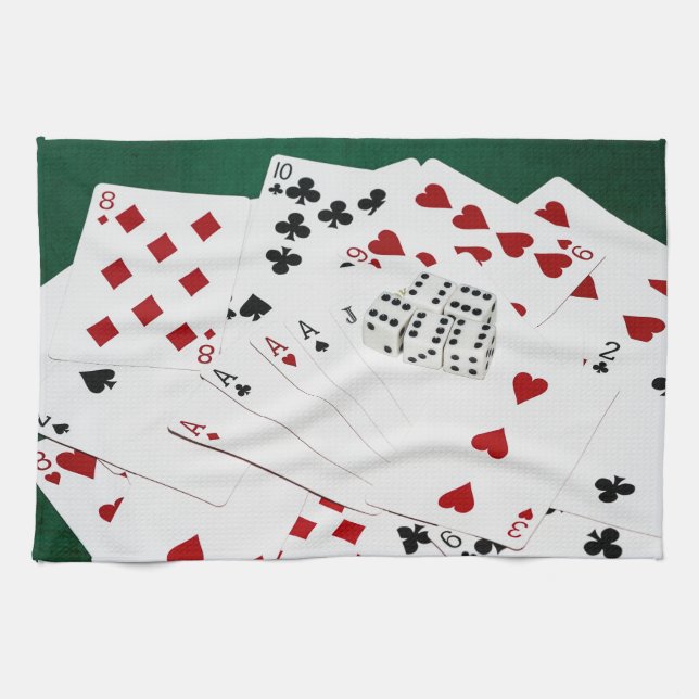 Lycka till till dig kökshandduk (Horisontell)