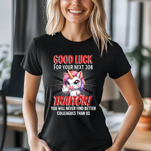 Lycka till Traitor Unicorn T Shirt