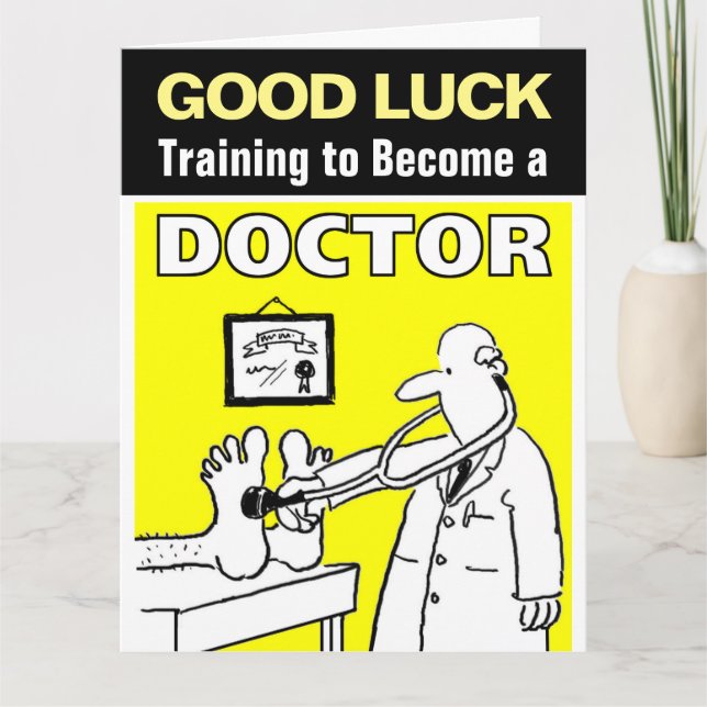 Lycka till-utbildning för att bli Doktor Kort (Framsida)