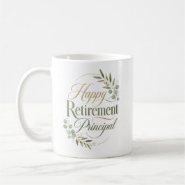 Lycka Till Vid Pensionen Present Till Rektorn Kaffemugg