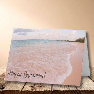 Lycka Till Vid Pensionen Strand Kust Hav Pensioner Kort