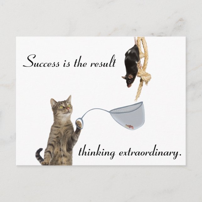 Lycka till vykort (Framsida)