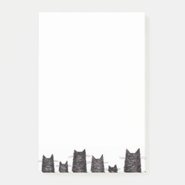 Lycka tillberlock 4" x 6" noterar Posta-Det Post-it Block