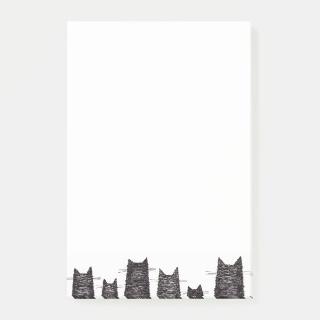 Lycka tillberlock 4" x 6" noterar Posta-Det Post-it Block (Framsida)