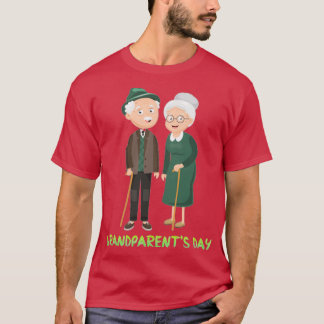 Lycka tillbringar tid med mina morföräldrar Ha T Shirt
