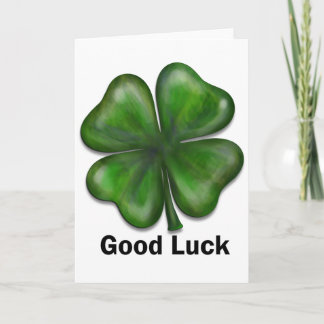 Lycka tillklöver kort